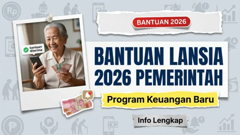 Bantuan Keuangan Pemerintah untuk Lansia di Indonesia 2026