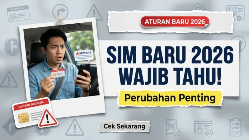 Aturan SIM Baru di Indonesia 2026: Hal yang Wajib Diketahui