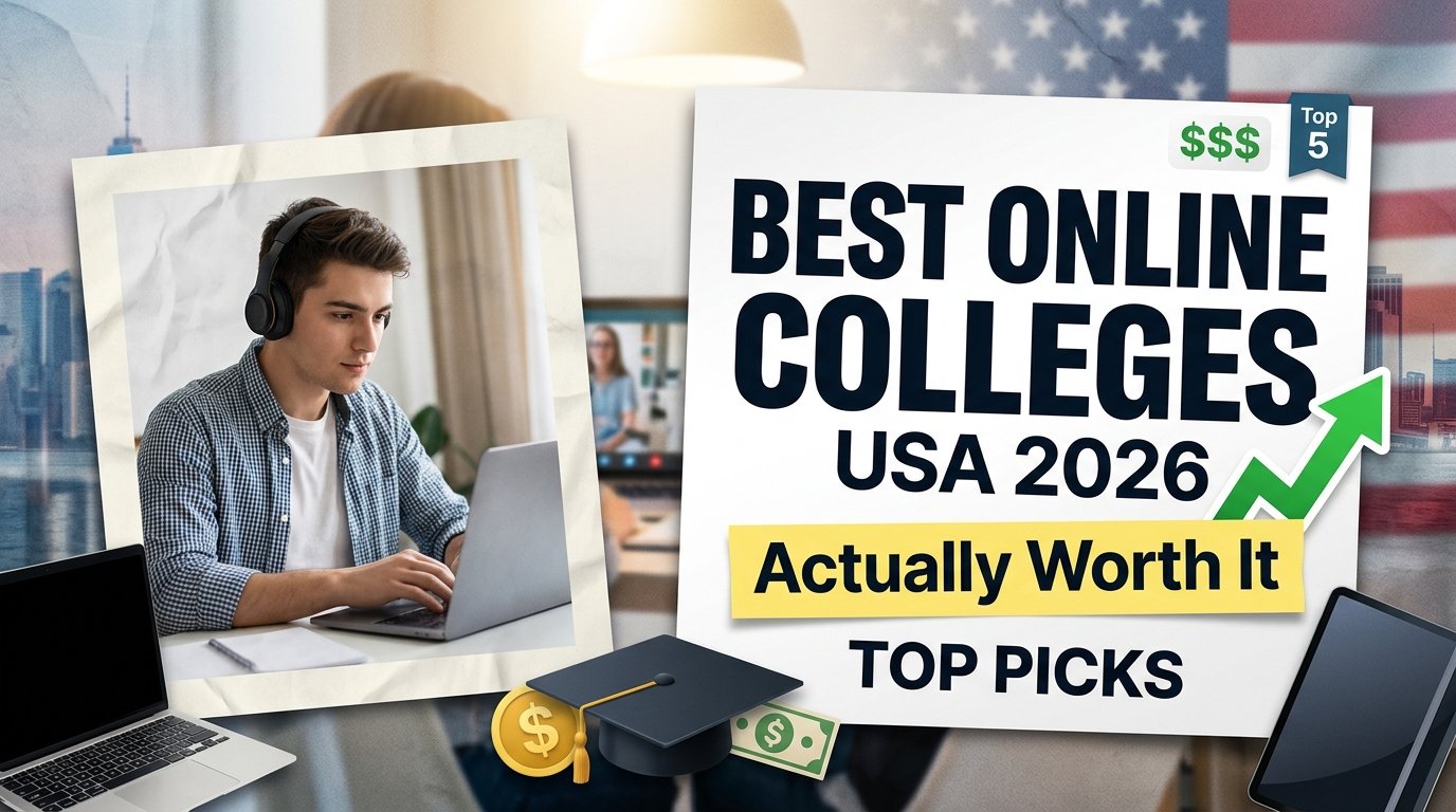 Top Online Colleges in the USA That Actually Pay Off (2026) 