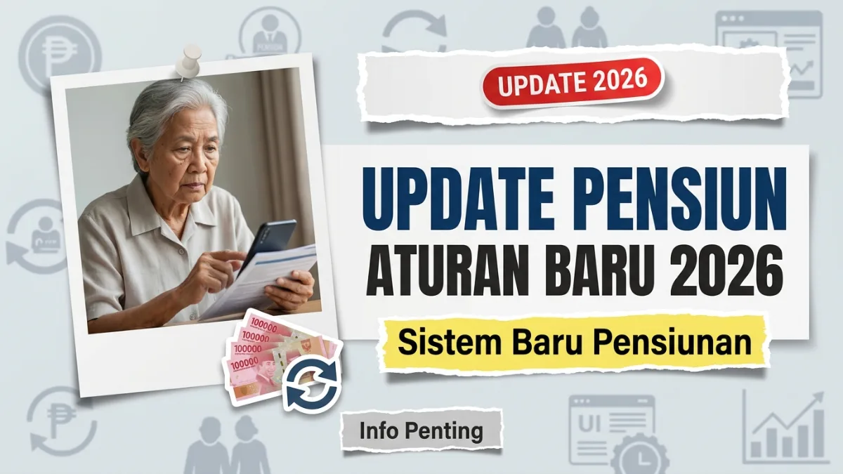 Pembaruan Sistem Pensiun Indonesia 2026 – Aturan Baru untuk Pensiunan